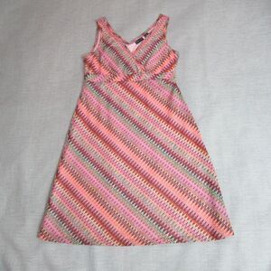 New York & Company Dress Womens M Coogi Style Sleeveless Midi Boho Mod Hippie